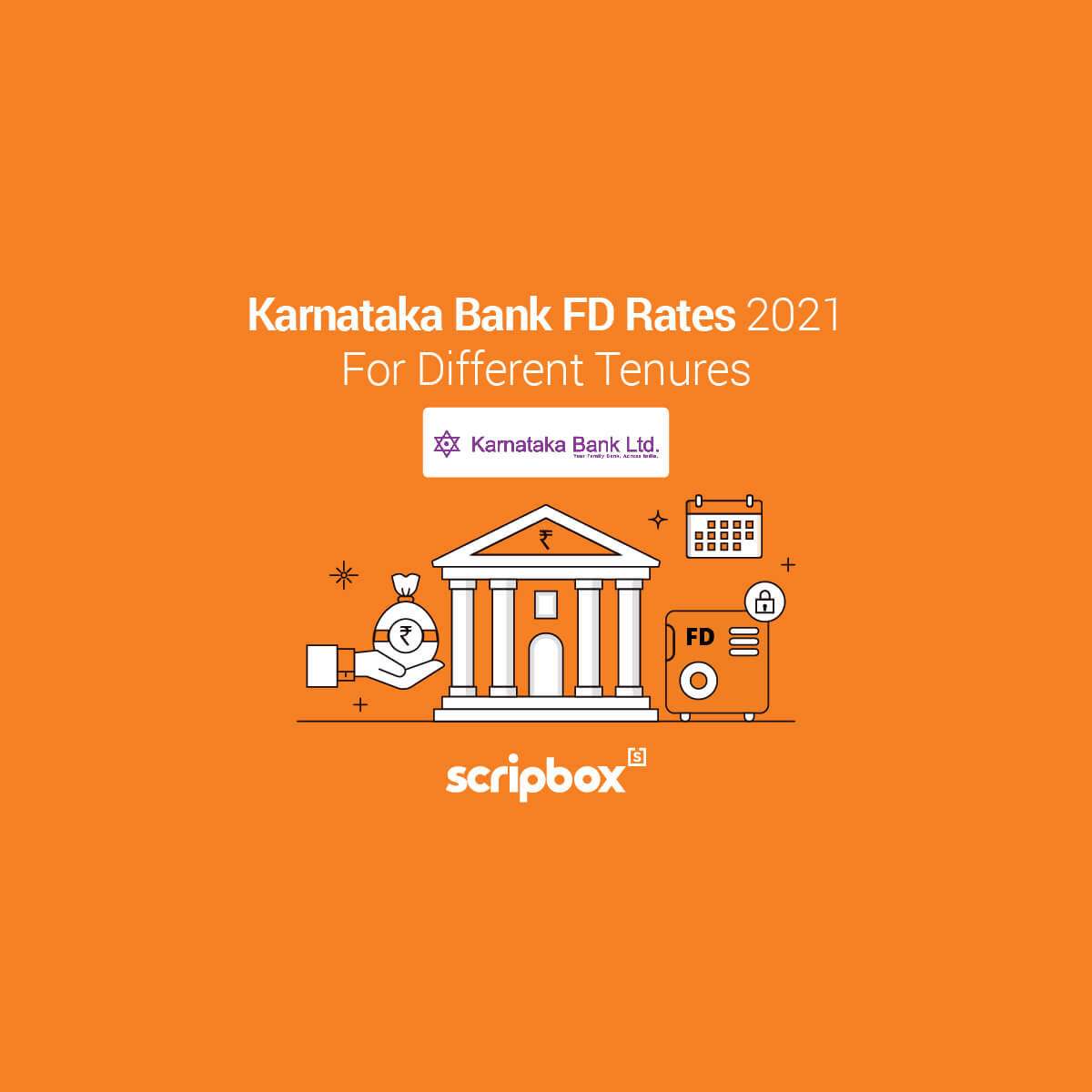 Karnataka Bank FD Rates 2021 Current Interest Rate 6.95, Schemes