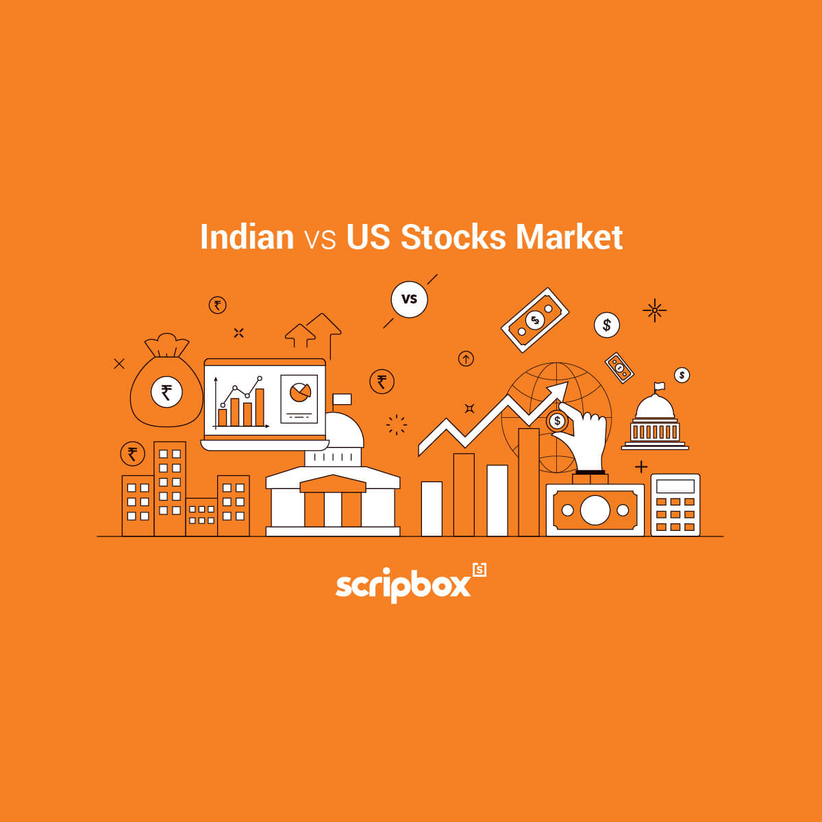 indian vs us stock market